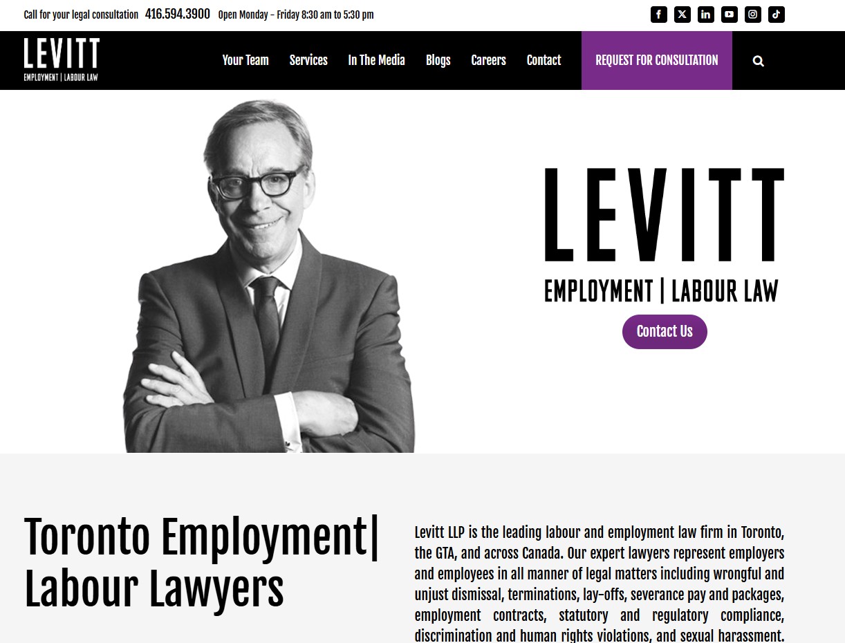Howard Levitt – Levitt LLP